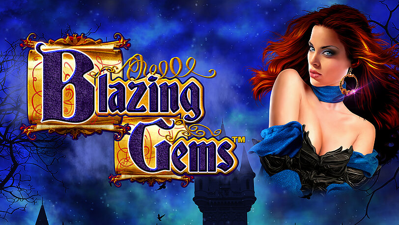 Gewinntabelle vom Spiel Blazing Gems mit Ansicht der Gewinnsymbole und deren Gewinne.