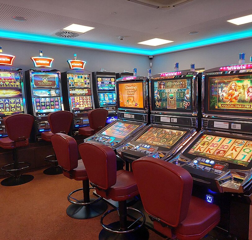 Novomatic Spielautomaten im Spielsalon vom WINWIN Schwaz.