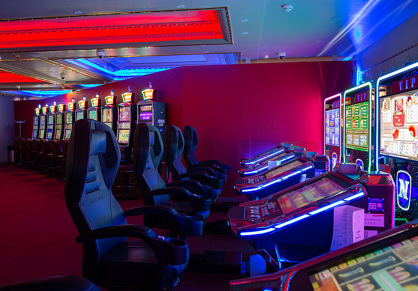 Automatensalon im WINWIN Wien Prater I mit den exklusiven VIP-VLTs.