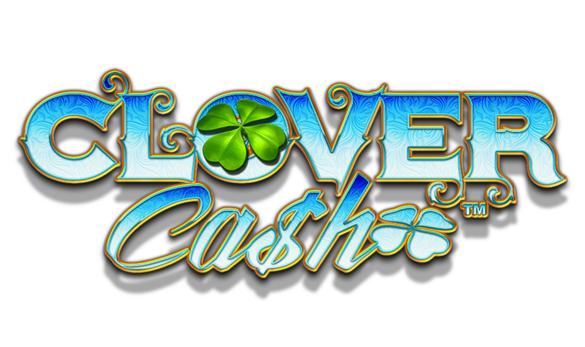 Logo mit Schriftzug "Clover Cash" und grünem Kleeblatt im Buchstaben O.